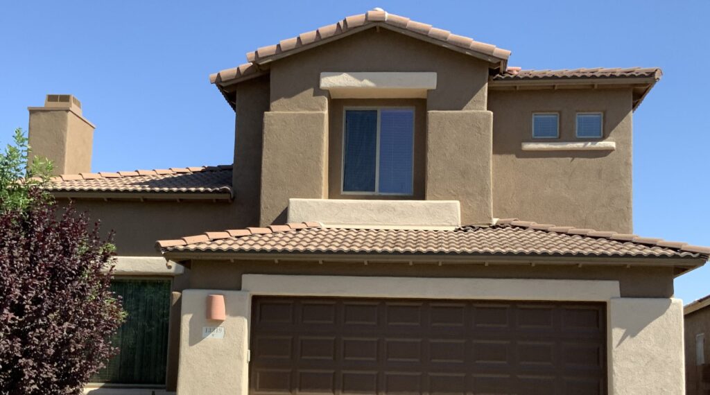 Freshly painted home exterior by a provider of exterior painting services in Temecula, CA.