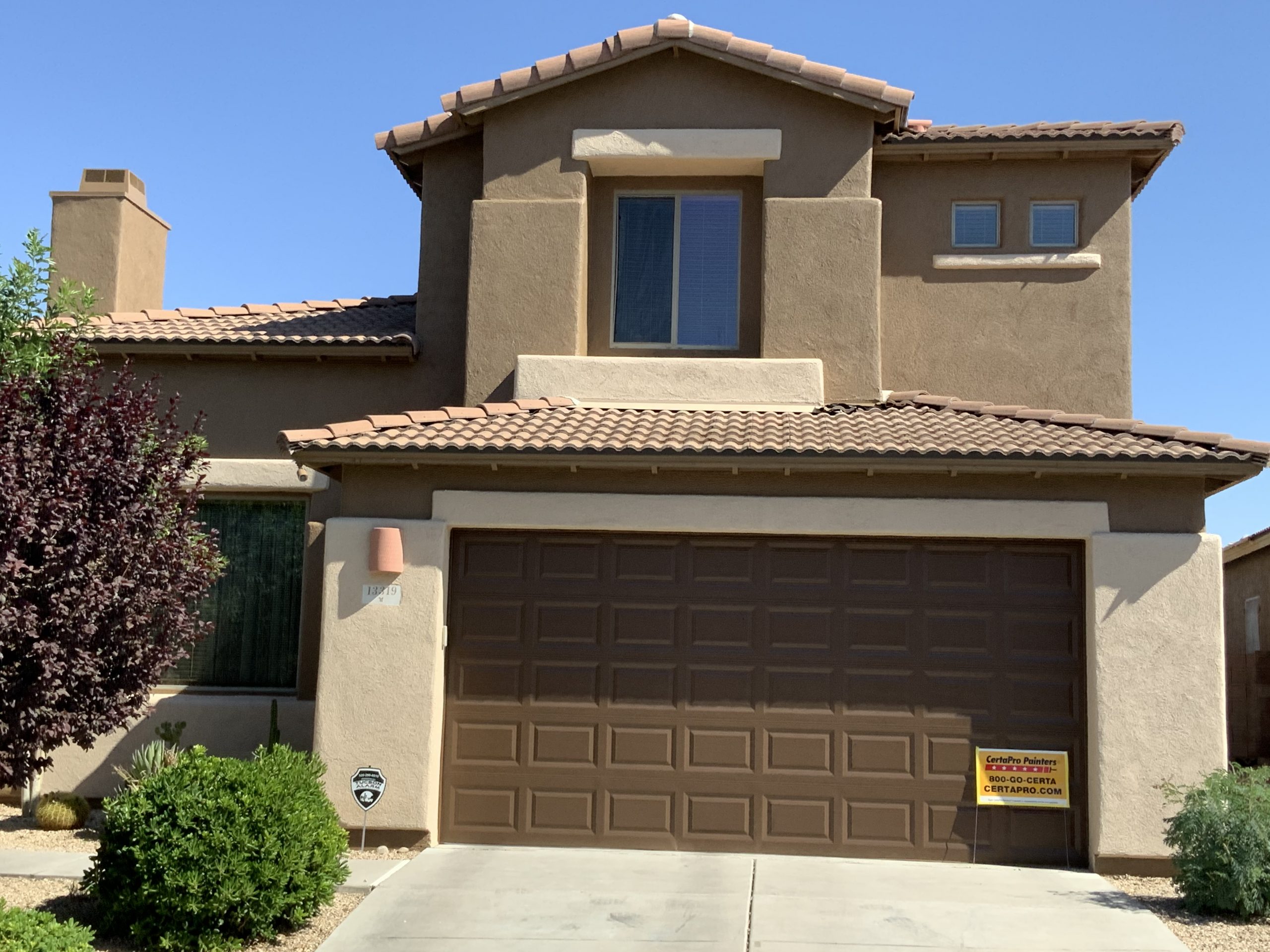 Freshly painted home exterior by a provider of exterior painting services in Temecula, CA.